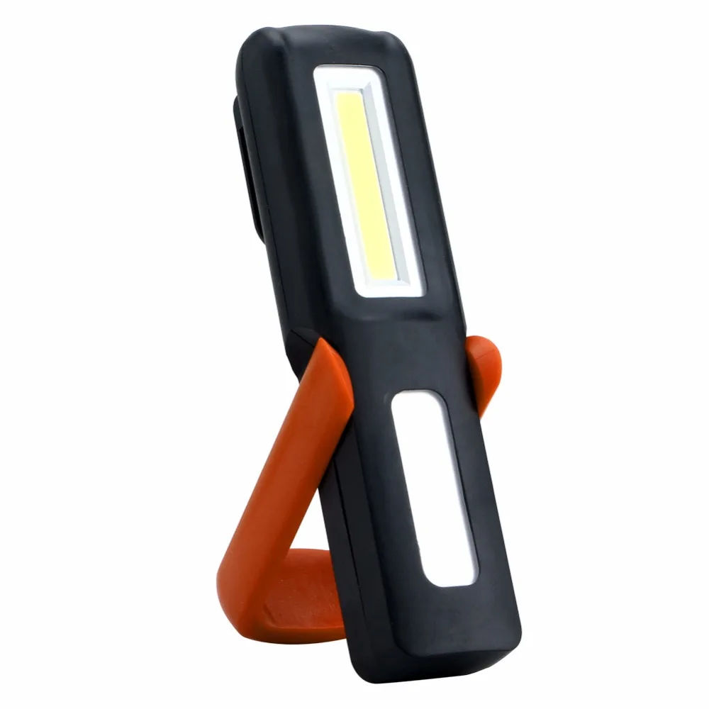 Lanterne da campeggio ricaricabili illuminazione portatile USB 3W COB Led torcia lampada da lavoro torcia magnetica gancio torcia ricaricabile