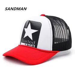 High Quality New Summer Baseball Cotton Mesh Cap Snapback Dad Hat Fashion Trucker Adjustable Hat Hip Hop Hat Women Men Cap Bone