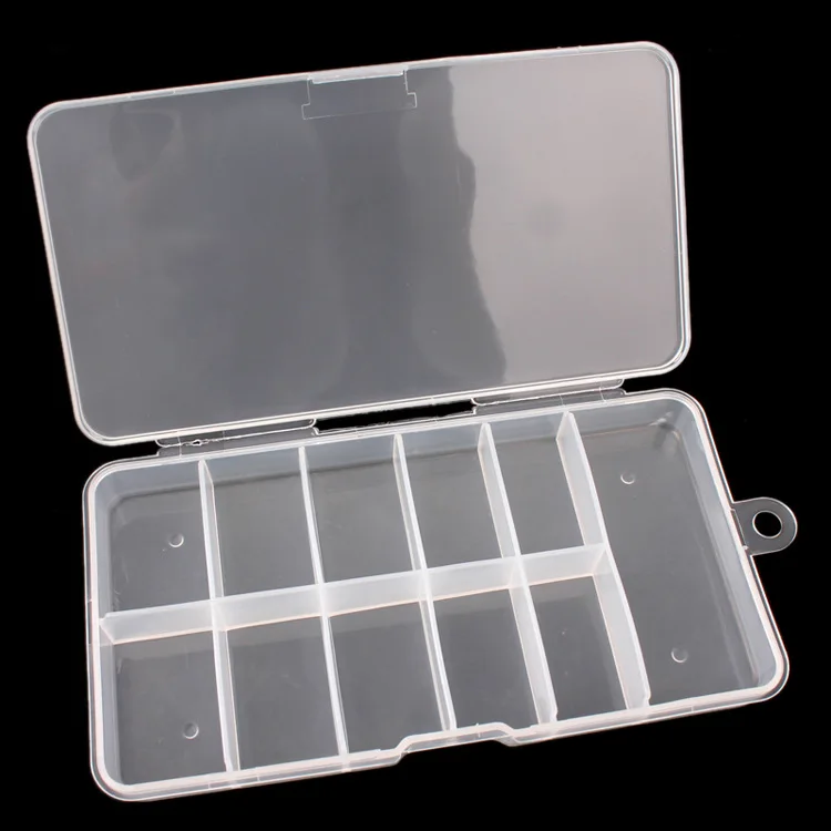 New Empty Storage Box Case Nail Art Rhinestone Decoration False Tips Makeup Tool