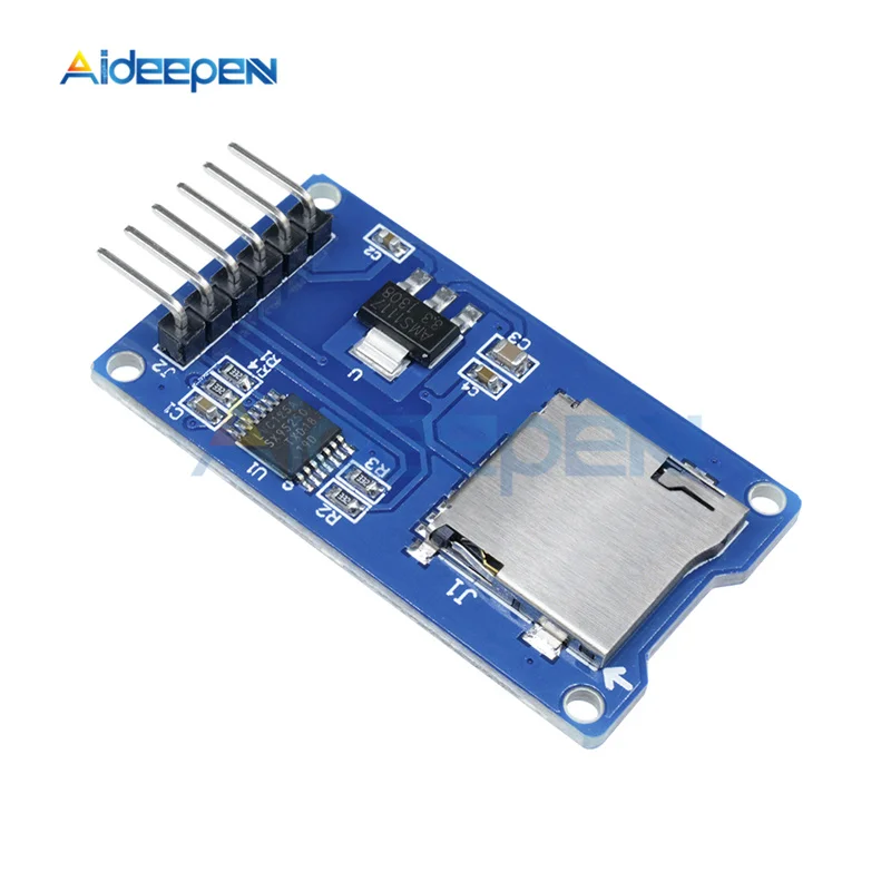 Micro SD TF Card Module Micro SD Card Reader Module Storage Expansion Board SPI interfaces With Level Conversion For Arduino