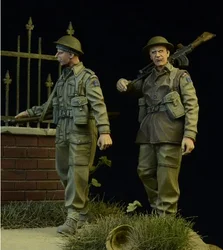 1/35 Risen Figures Model Kits History Military British Infantry 2 figure  Unassambled Unpainted