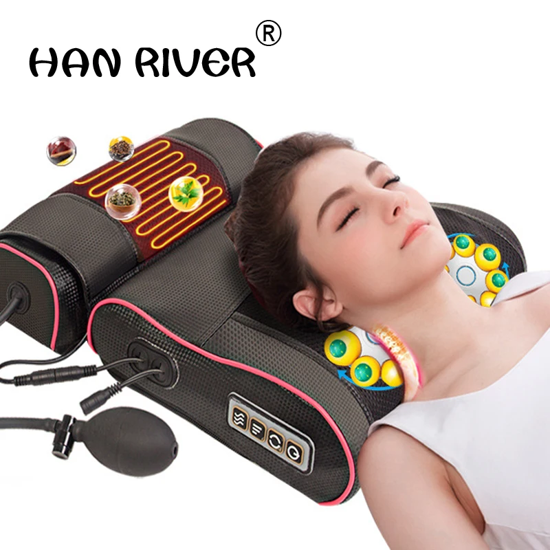 

Cervical spine massager Massage pillowshoulder massager the body multi-functional cervical massage pillow