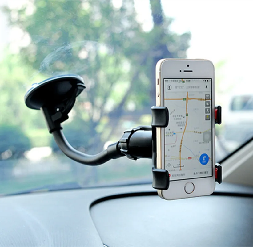 Crouch Autotelefonhalter, universell, 360-Grad-flexibel, Armaturenbrett, Windschutzscheibe, GPS-Halterung, Schreibtisch, Tisch, Handy-Halterung