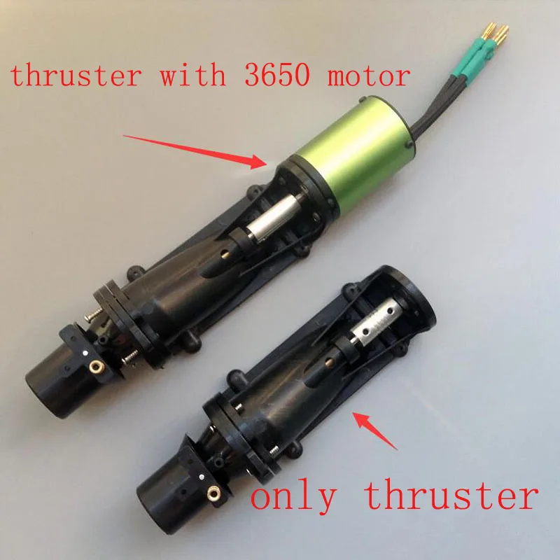 1PC RC DIY Fishing Boats/Jet Boats Accessory 25mm Water Thruster Pump 3mm Drive Shaft Spray  Thrust w/3650 Brushless Motor