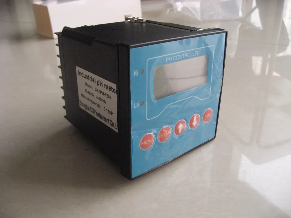 pH Meter Water With Industry Sewage 0~14 PH sensor and 4~20 mA Output LCD Display pH Meter