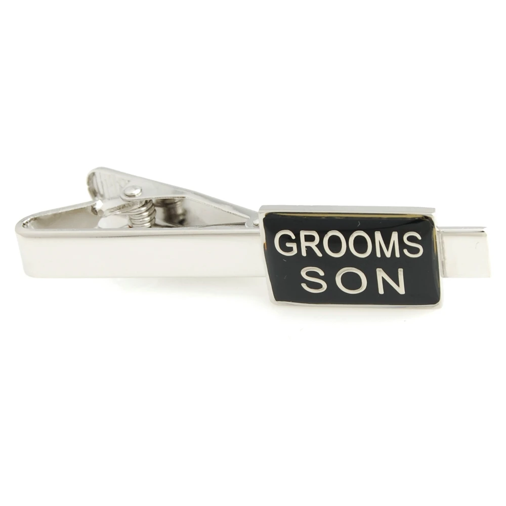 YHT-87 Fashion Brother of the Bride,Brother of the Groom,God Father,Grooms Son,Brides Son Wedding Tie Clips