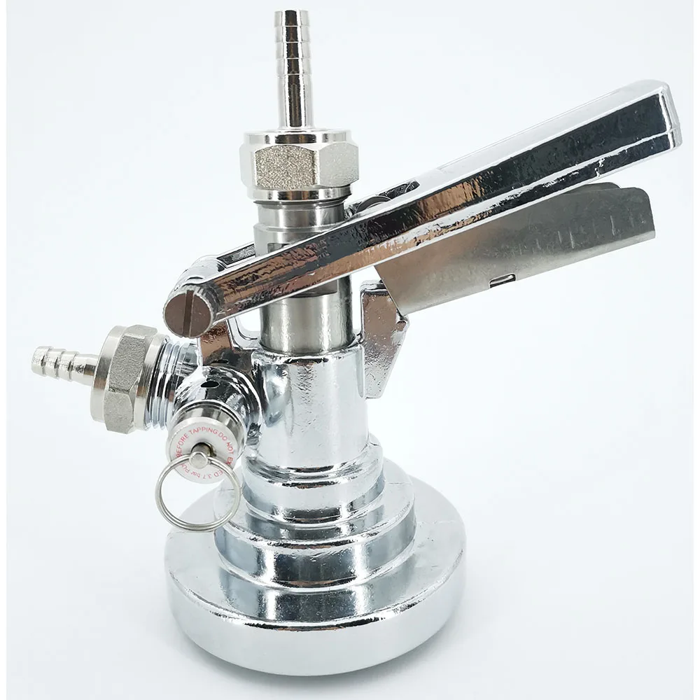 F system beer coupler with pressure relief valve/ beer dispenser suit with keykeg