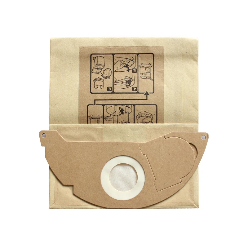 10 pcs Aspirador de pó do Filtro de Poeira Saco De Papel para KARCHER A2000 WD2250 2200 2210 2240 2003 2004 2014 2024 2054 2064 2074 MV2