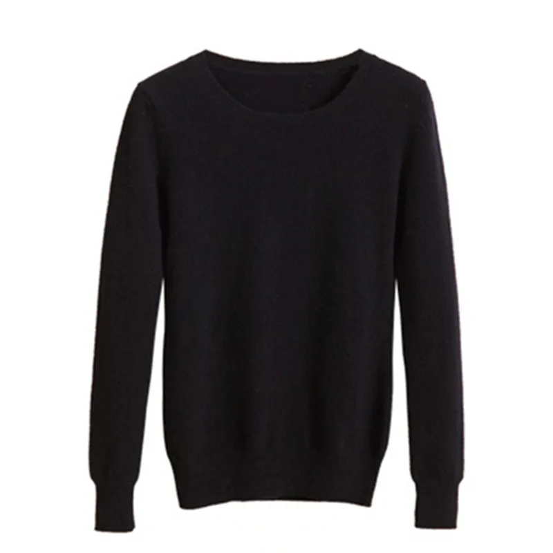 Brand NEW Women Sweaters Fashion Solid Color Long Sleeve Pullover Plus Size High Elasticity Slim Female Sweater