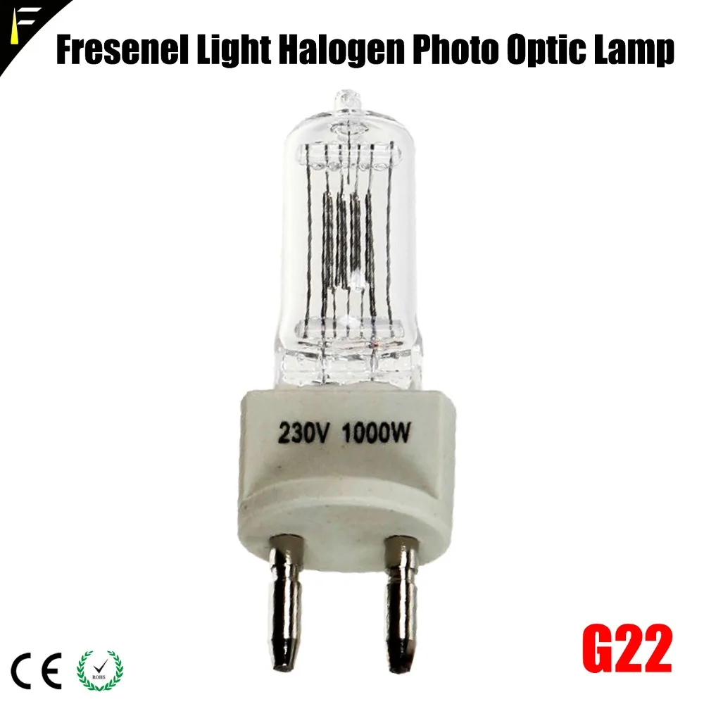 Lámpara de estudio lámpara M40 500W/230V GY9.5 T19 1000 W 230V CP/73 FKK 2000W 240V G38 T26 650W GY9.5 bombilla halógena de tungsteno para estudio