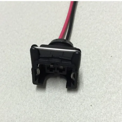 Conector de tapones de inyector de combustible EV1 resistente al agua de alta calidad para inyector de combustible bosch440cc 650cc 850cc 1000cc con pin y cable