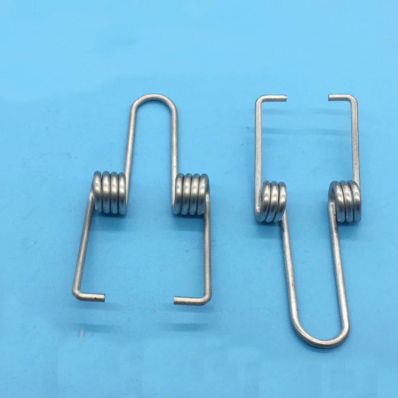 

Double torsion spring stainless steel Wire diameter 2.0 outside diameter 11 torsional spring 20pcs