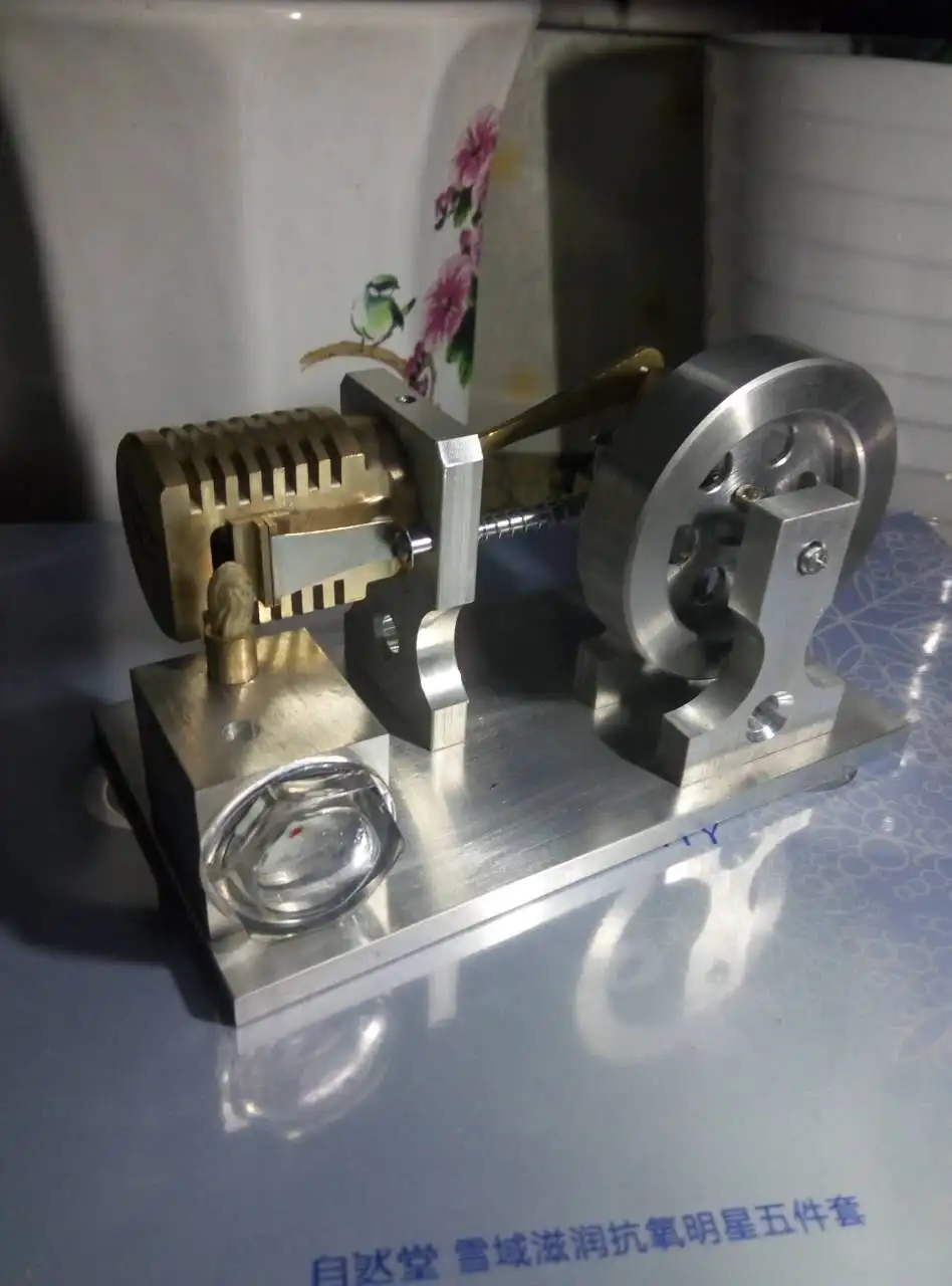 Model of Fire-Firing Stirling Engine