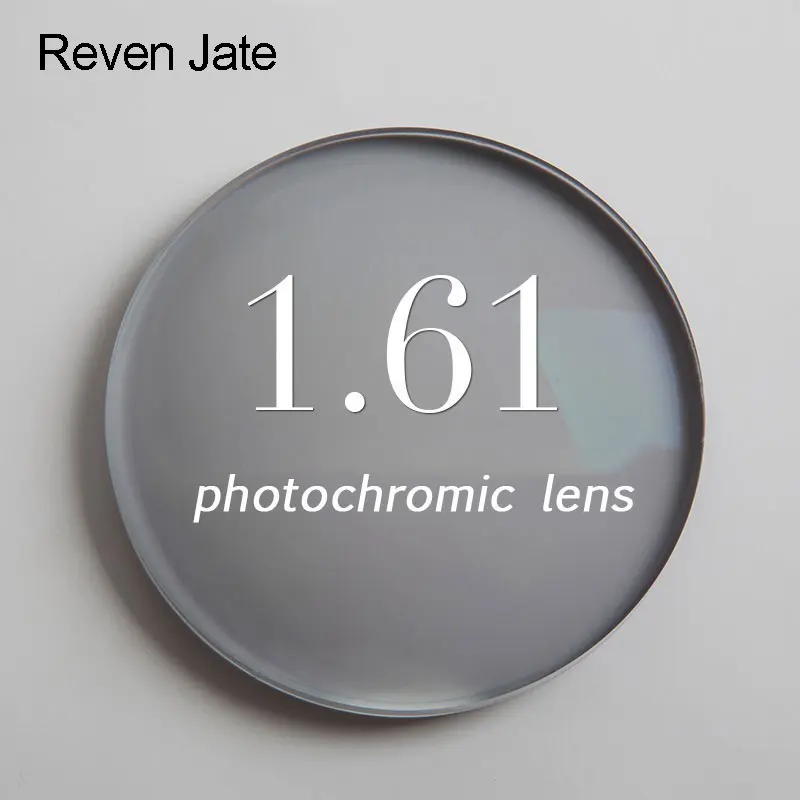 1.61 photochromic Gray or Brown single vision lens SPH range -6.00~+5.50 Max CLY -4.00 optical lenses for eyewear