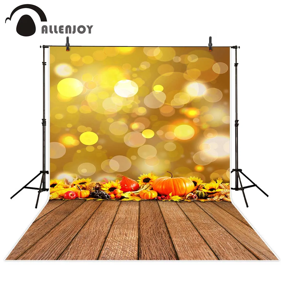 

Allenjoy new photography background Food pumpkin bokeh dream children photo studio photocall high quality not blurry backdrop