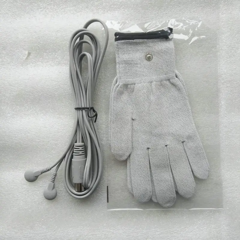 

Accessories For Body Control Electrotherapy Instrument Gloves Bioelectric Conductive Glove With Long Line Hand Care Tool