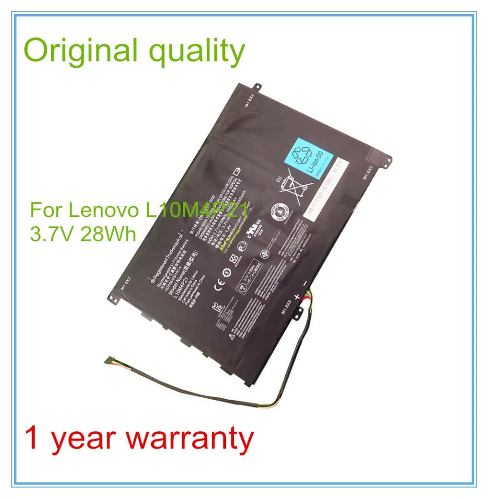 Original 3.7V 28Wh 7680mAh L10M4P21 Battery for S2010A 1/CP-4/45/107-4