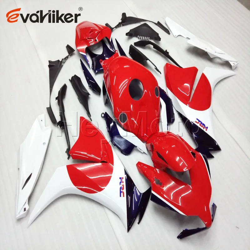 ABS fairing sepeda motor untuk CBR1000RR 2012 2013 2014 2015 2016 putih perak kit kerja badan sepeda motor cetakan injeksi