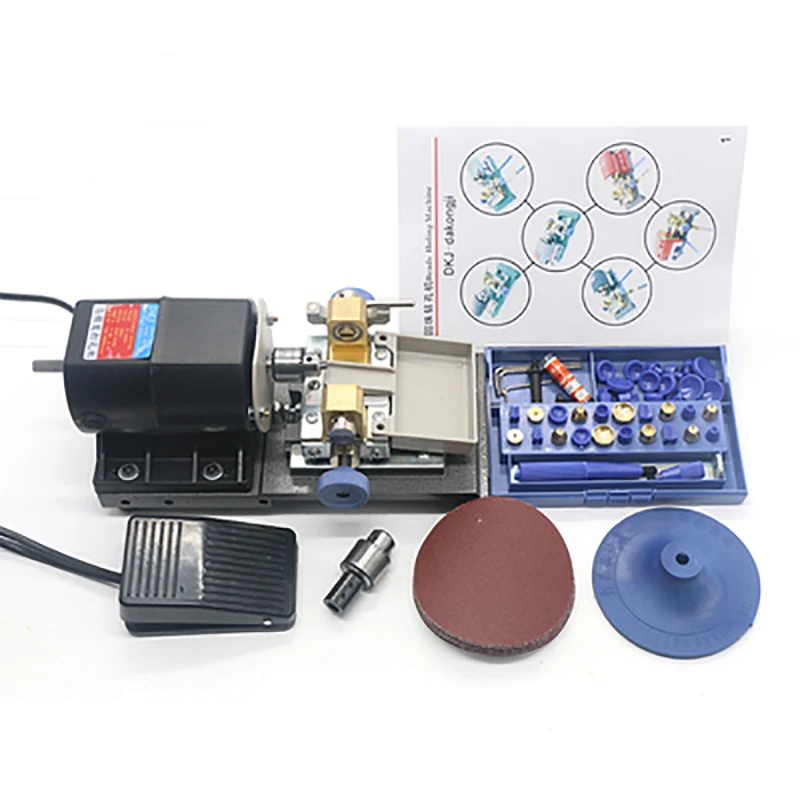 220V 320W Pearl Puncher Polisher Amber Beeswax Wooden Beads Jade Olive Beads Bucket Beads Polishing Drilling Machine