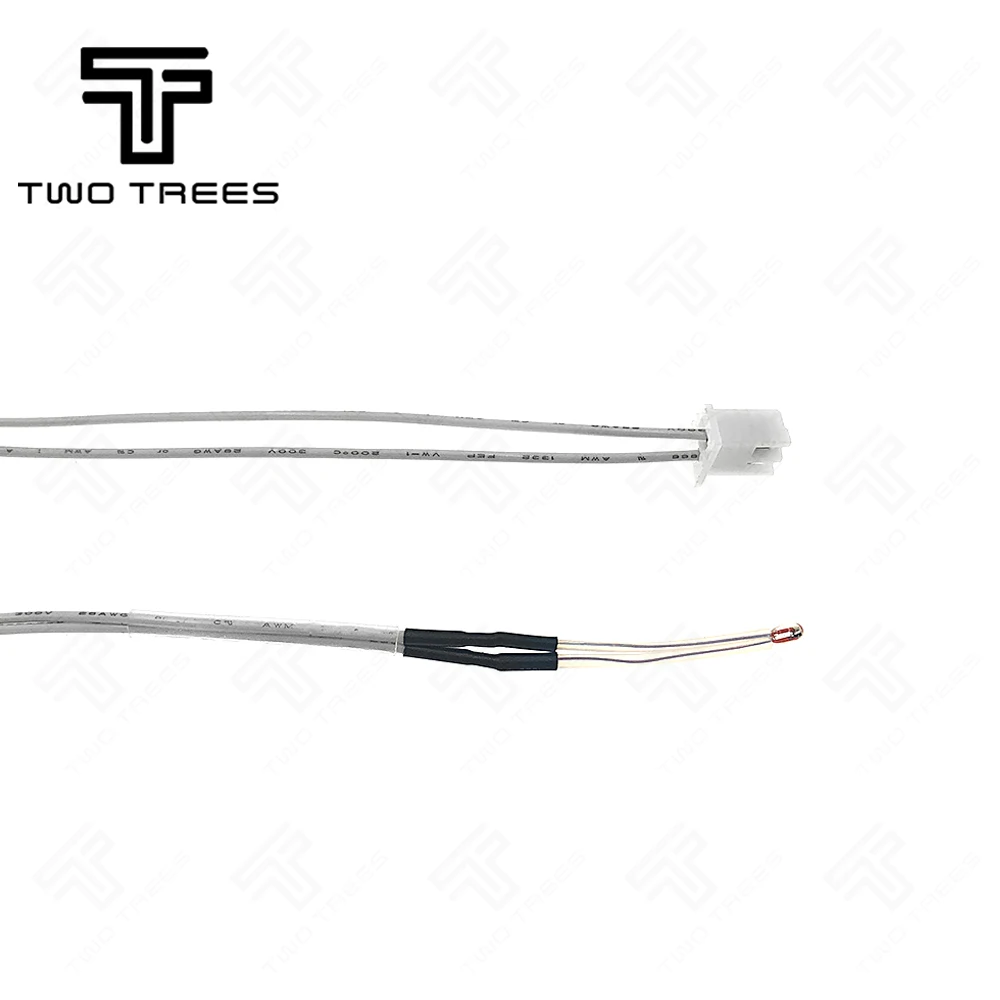 3D Printer Part 100K line with XH2.54 Head White or Black color & 100K Line With XH 2.54 Head Black for 3d printer Reprap Mend