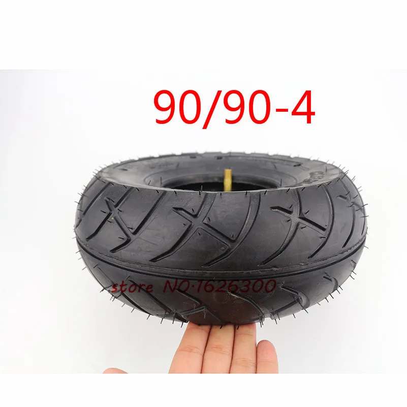 Size 90/90-4 3.00-4 Gas/Electric Scooter Tires and inner tube 10 inch On-road Tyres (Scooter Parts & Accessories )