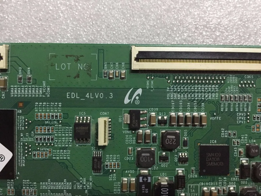   good quality KDL-40EX720 Logic board EDL_4LV0.3 screen LTY400HF09 EDL-4LV0.3  only for 40inch  ,other size pls contact us