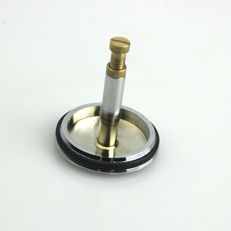 43/44mm Brass Chrome Bathtub Plug Replacement Bath Pop Up Waste Plug Only Flat Seal Bathroom Tub Drain Drainer Strainer