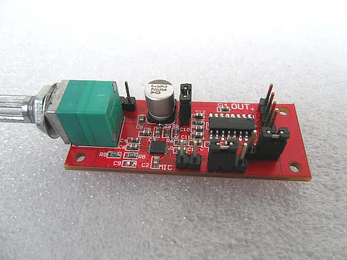 MAX9814 Electret microphones amplification board With Pam8406 amplifiers AGC Function