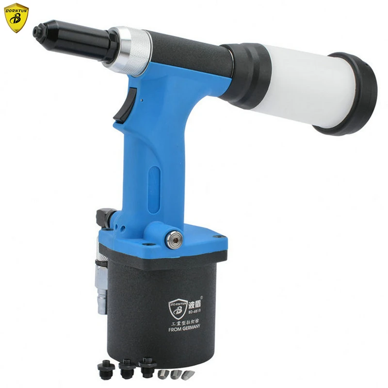 Borntun Pneumatic Air Riveter Memukau Menarik Tang Rivet 2.4 Mm 3.2 Mm 4.0 Mm 4.8 Mm Hydraulic Sample Menarik penarik Mesin