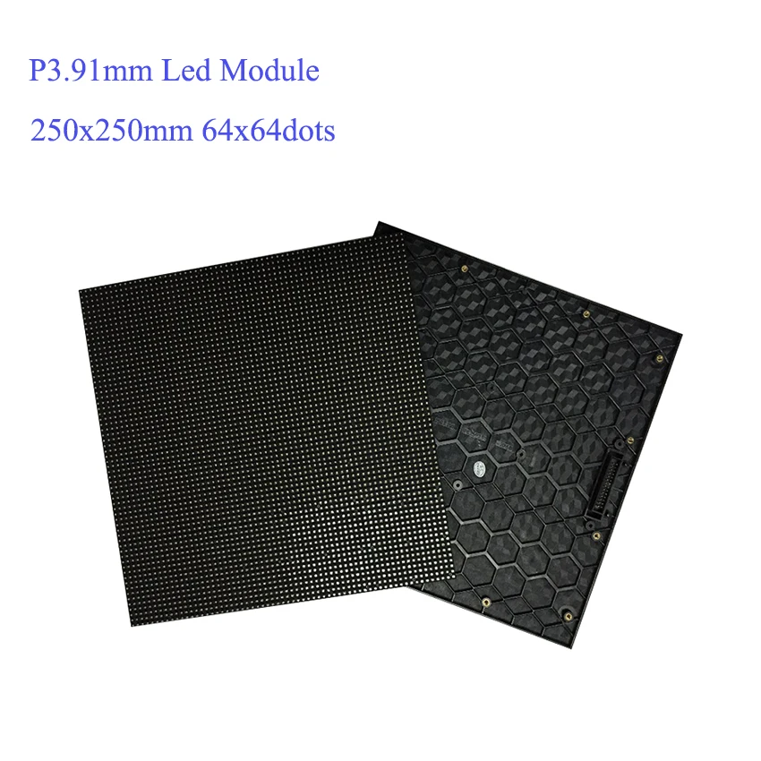 64x64dots Full Color P3.91mm Indoor 250X250Mm Led Display Module 3 Jaar Garantie Led Video Panelen Video Wall module