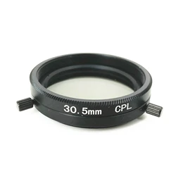 30.5mm CPL Polarizer Polarising Lens Protector Filter for Industry CCTV Security Lenses 30.5 mm