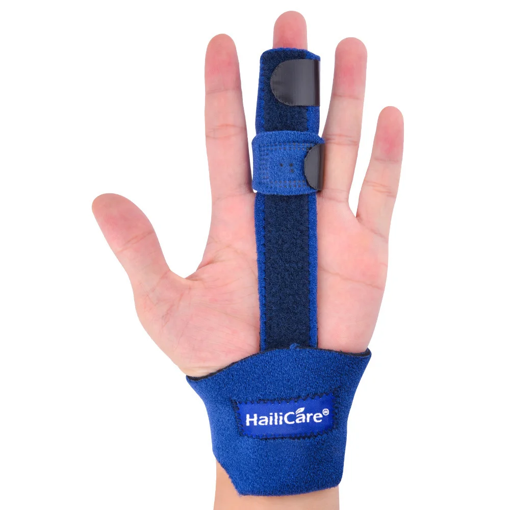 Pierwsza pomoc palec szyna Immobilizer medyczny kciuk pas wspierający regulowany kciuk Brace stabilizator straż Spica wsparcie Thumb Care