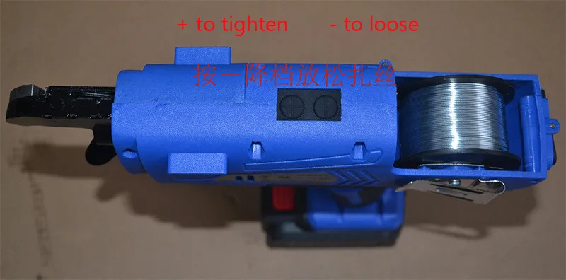 Automatic Rebar Tying Machine 12V Cordless Rechargeable Lithium Battery Rebar Tier Binding Machine Handheld Building Tools