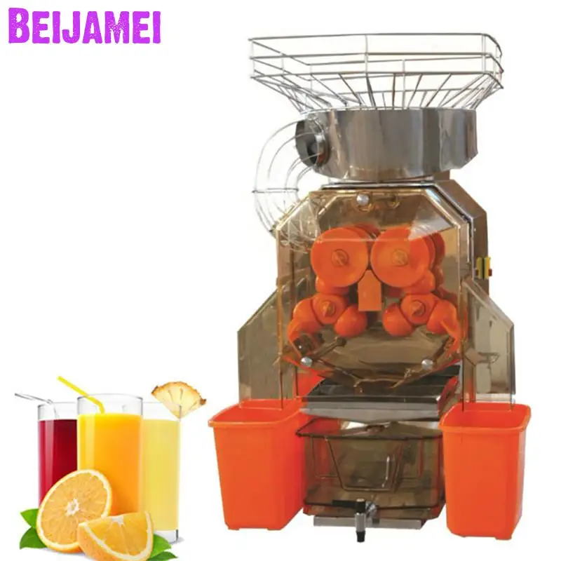 BEIJAMEI A-1 High capacity commercial fresh fruit juice making machine/electric orange juice extractor machine