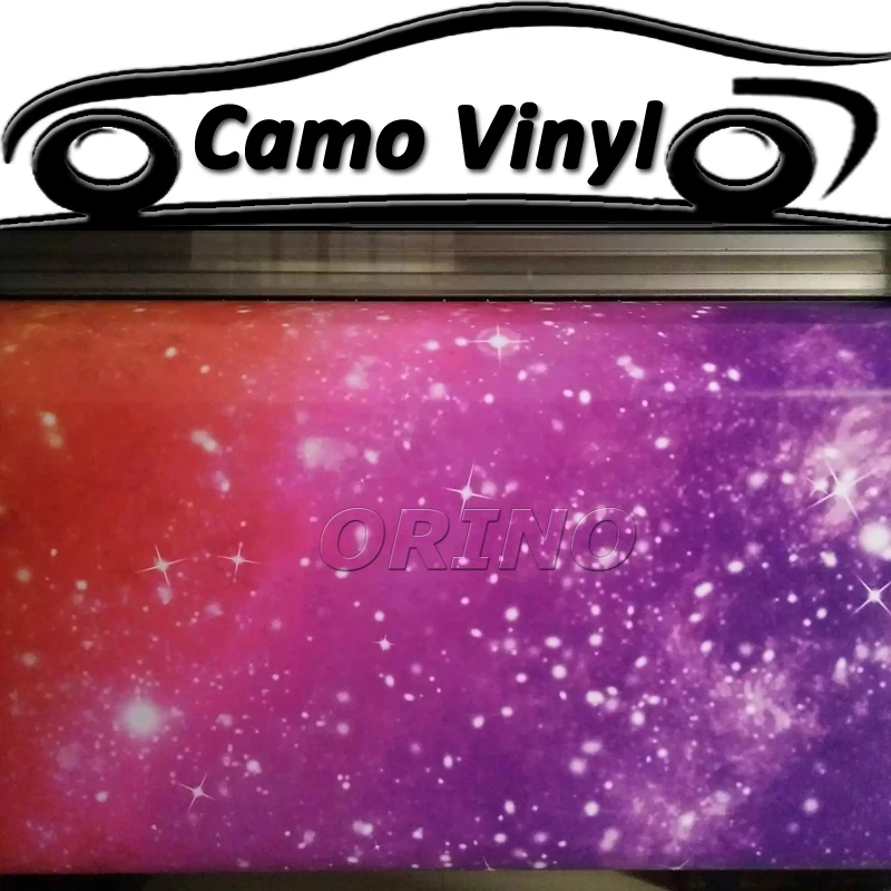 Car Styling Starry Galaxy Wrapping Vinyl Sticker Bomb Galaxy Star Wrap Film Decal For Car Wrapping Air Bubble Free