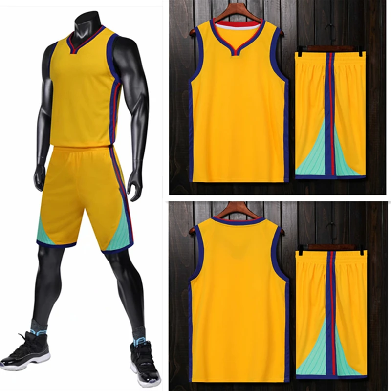 Kids Adult Basketbal Set Mannen Kind Schieten Jersey Trainingspak Jongens Meisjes Basketbal Uniform Shirts Dubbele Pocket Shorts