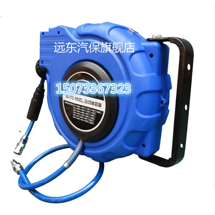 Automaticretractable reel Recycling PU bag bobbin Pneumatic tool Gas cylinderAirbleaching fan Car beauty 10m 15m 20m 25meters