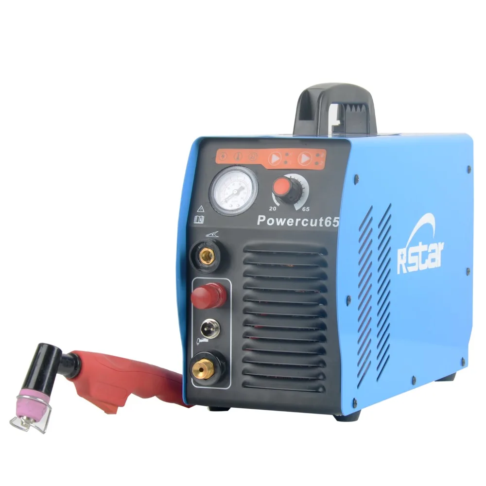 Rstar Digtal Igbt Inverter PFC Tech Powermax65  Plasma Cutter Welding Machine System