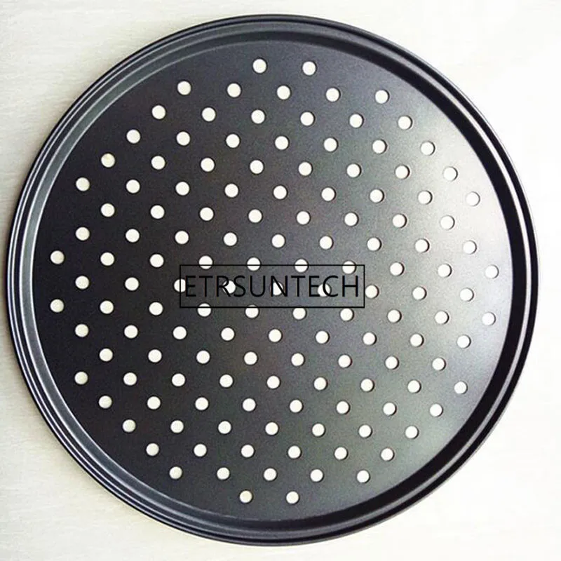 

50pcs Pizza Pan 12 Inch With Holes Non Stick Pizza Tray Kitchen Cooking Tools Home Bakery Accessories Pancake Oven