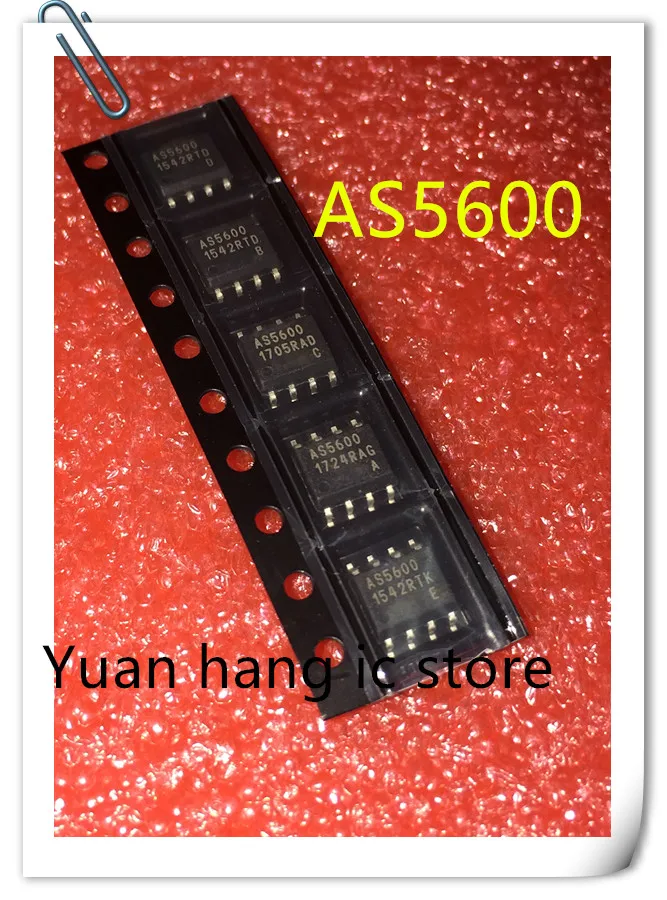 10PCS/LOT AS5600 SOP-8 Magnetic Encoder AS5600-ASOM Angle MeasuremenT