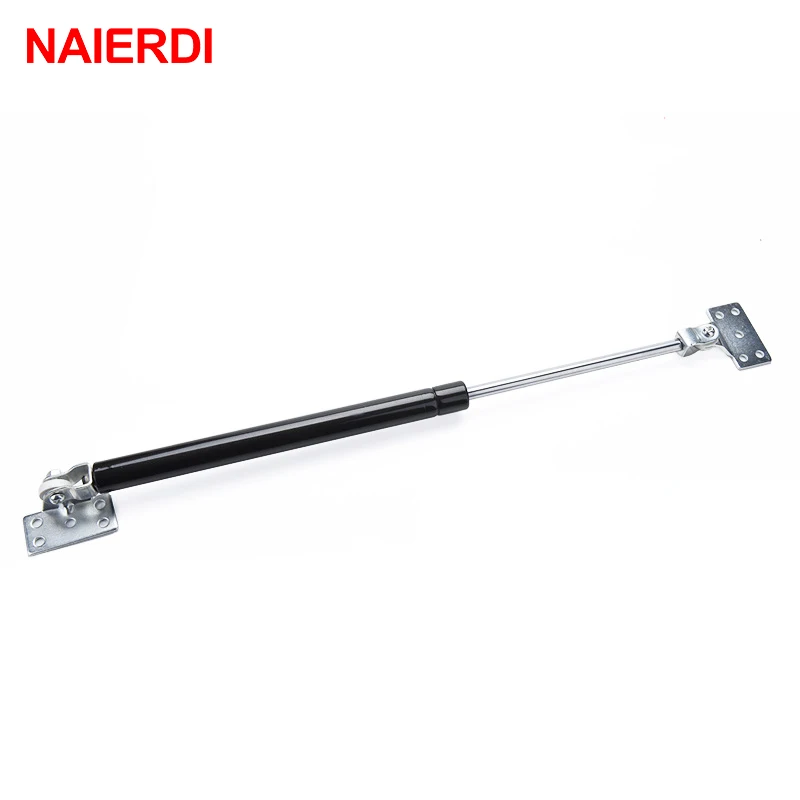 NAIERDI 350N/35kg Force Door Lift Support Furniture Gas Spring Lift Cabinet Door Kitchen Cupboard Hinges Lid Stays Soft open