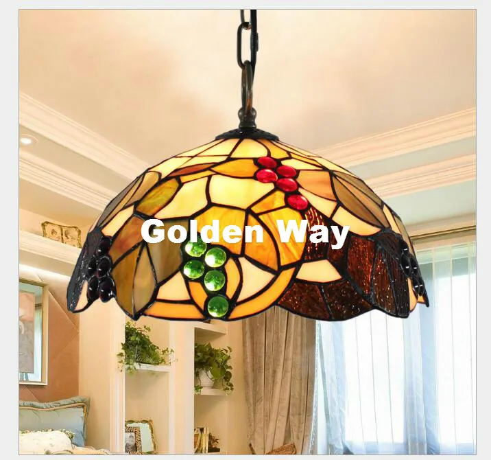 

Free Shipping D30cm Bohemian Lights E27 Vintage Tiffany Lighting Modern Bohemia Hanging Lamp Lighting Vintage Pendant Lighting