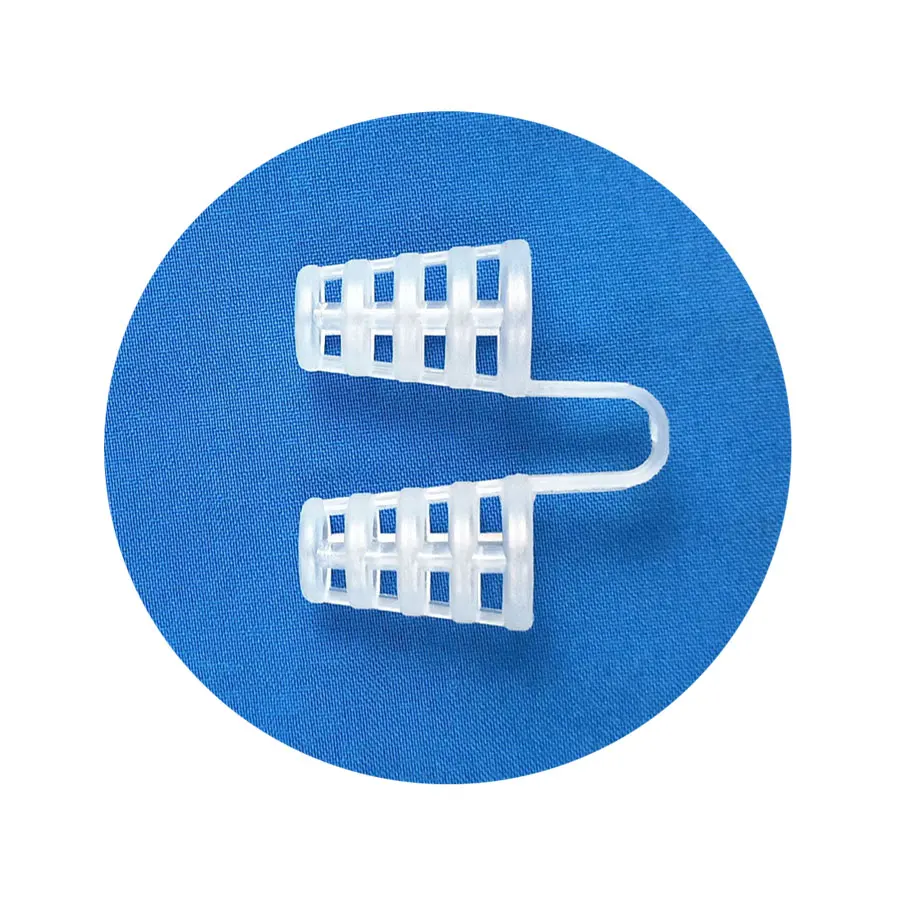 4Pcs 1Box Anti Snoring Eliminate snoring Device Aid Sleeping Soft Safe Silicone Comfortable Nasal Dilators Stop Snore Nose Clip