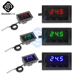 W1209 DM Mini LED termostato digitale controllo della temperatura termometro modulo interruttore Controller DC 12V sonda sensore NTC impermeabile