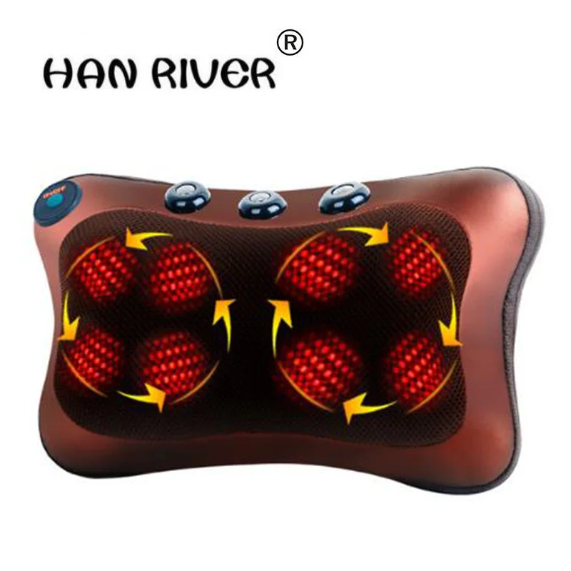 

Cervical spine massager neck lumbar back multi-function body massage massage pillow, car cushion for leaning on