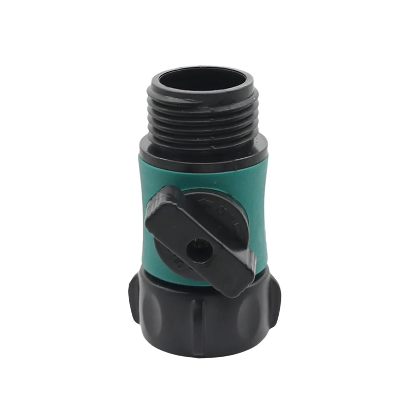 

Garden Irrigation Valve 3/4" Female Thread to 3/4" Male Thread Car Wash Prolong Hose Garden Tube Switch 1 Pc