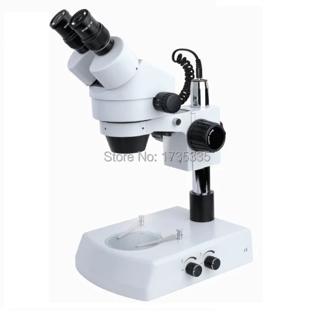 7X-45X Zoom Stereo Microscope, dental microscope SZM-45