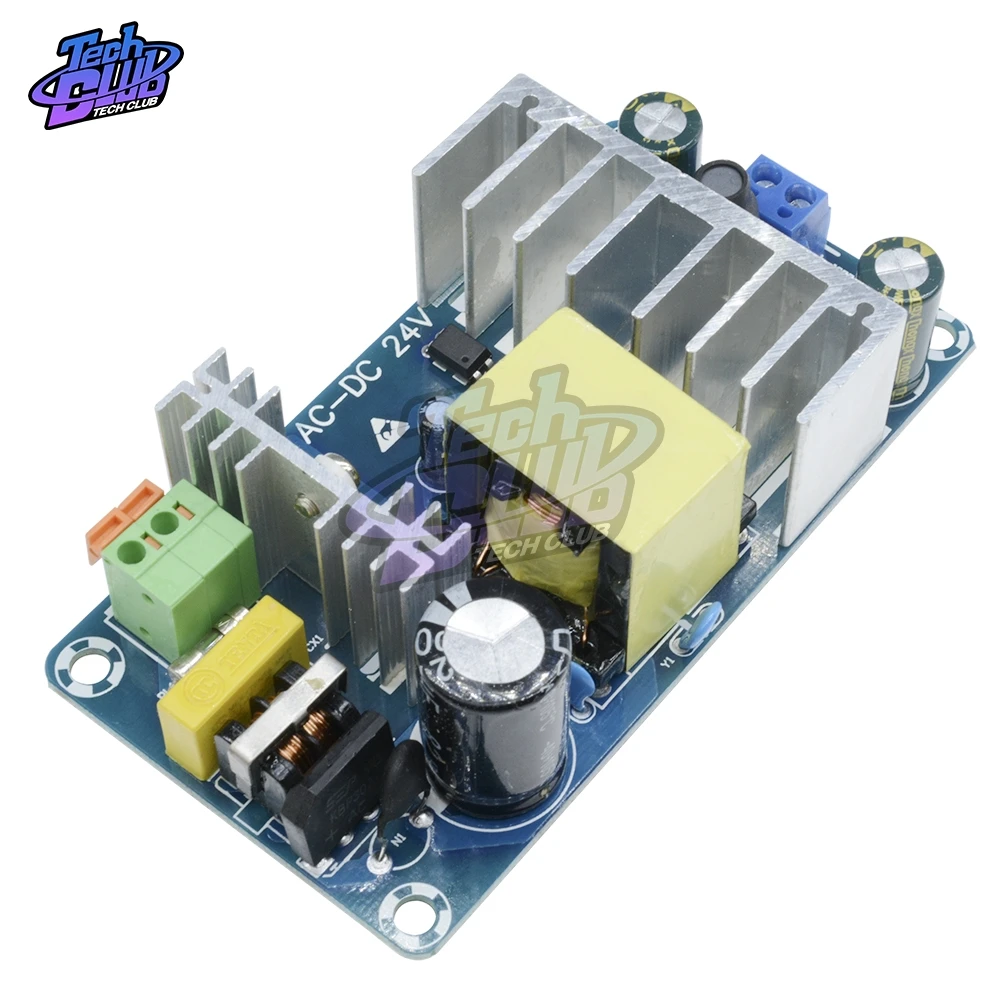 

100W 4A 6A Stable High Power Switching Power Supply Board AC 110V 220V to DC 24V Power Transformer Step Down Voltage Regulator