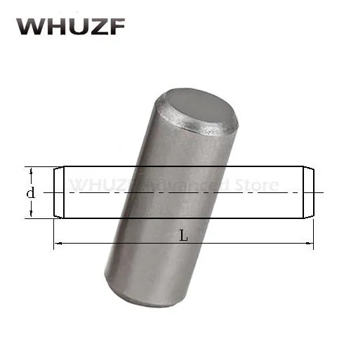 50Pcs M1.5 M2 M2.5 M3 M4 GB119 304 Stainless Steel Cylindrical Pin Locating Dowel