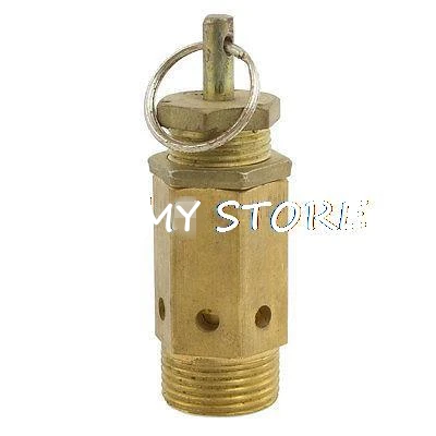 1Pc 1/4" 3/8" DN15 1/2" DN20 3/4"BSPT Male Air Compressor Safety Pressure Relief Valve A21W/22W/28X-16T 3/5/7/8/10/11/12.5/15KG